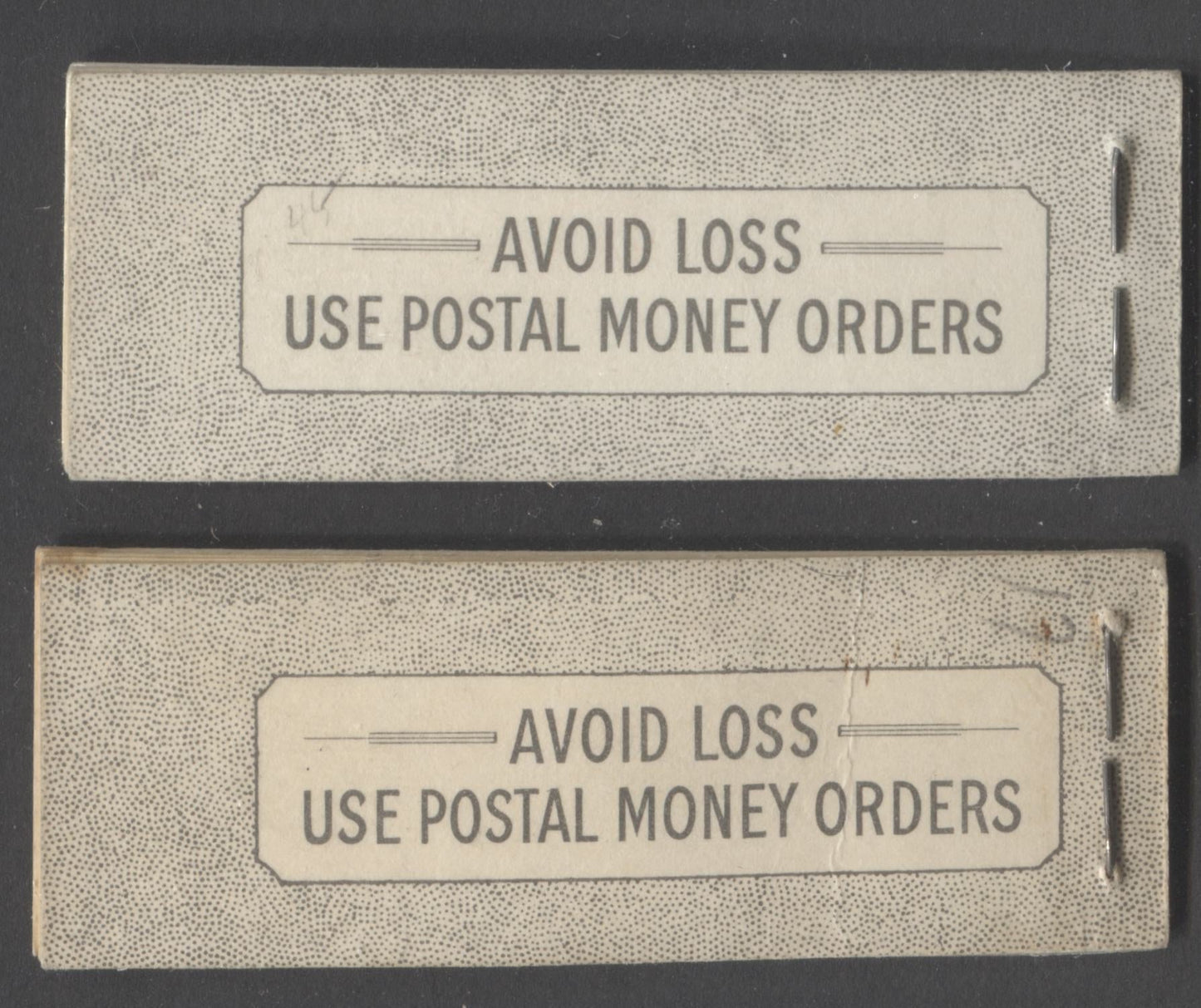 Lot 125 Canada #BK47 1c,3c,4c Violet Brown, Carmine Rose, Violet, 1953 Queen Elizabeth II Karsh Issue, 2 VFNH Booklets English, Harris Front Cover IVa And Back Cover Iii & Iiv