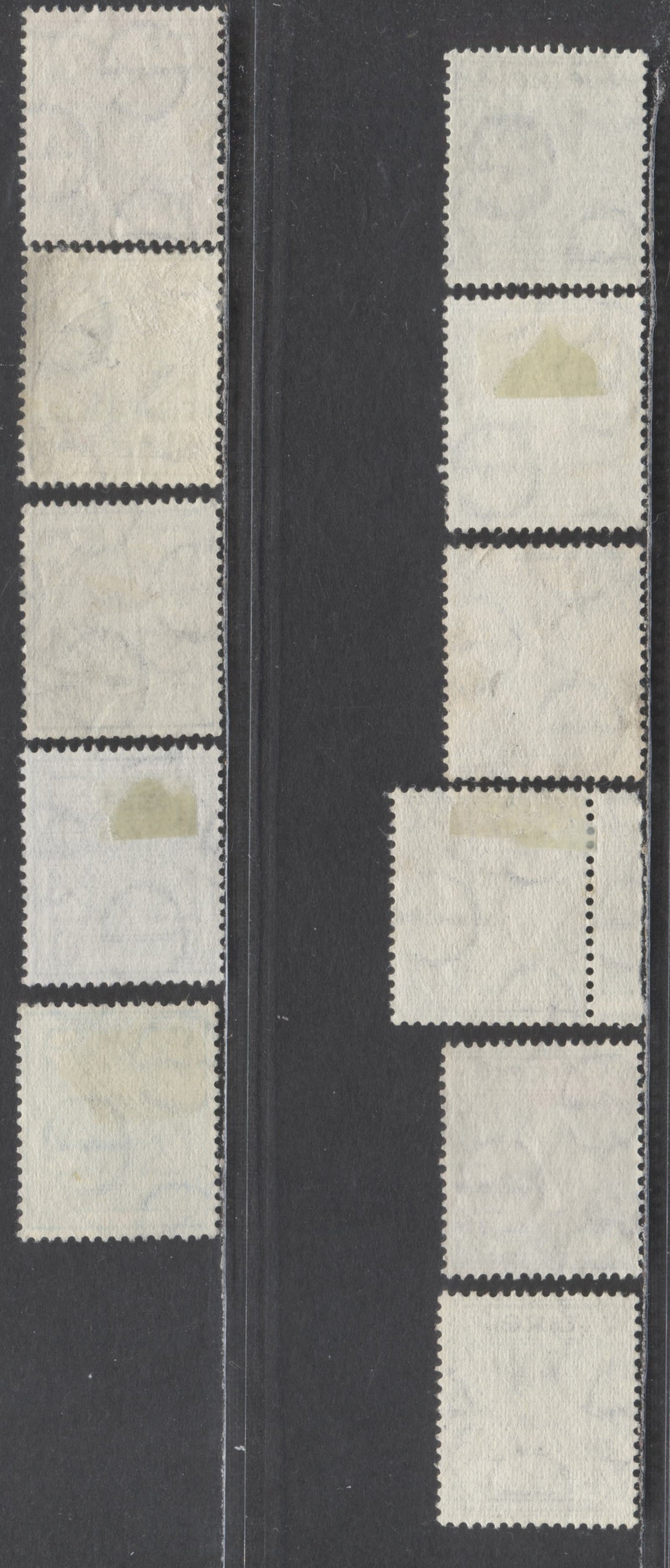 Ireland SC#111-112 1940-1968 Definitives, Different Paper & Shade Varieties, 11 Very Fine Used Singles, Click on Listing to See ALL Pictures, 2022 Scott Classic Cat. $15.4 USD