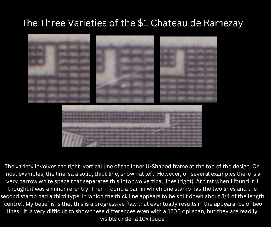 Lot 69 Canada #245 $1 Dull Reddish Violet, 1938 Pictorial Issue, A VFOG Single On Horizontal Mesh Paper With Yellowish Cream Satin Gum, 2 Lines At UR (Type 2)