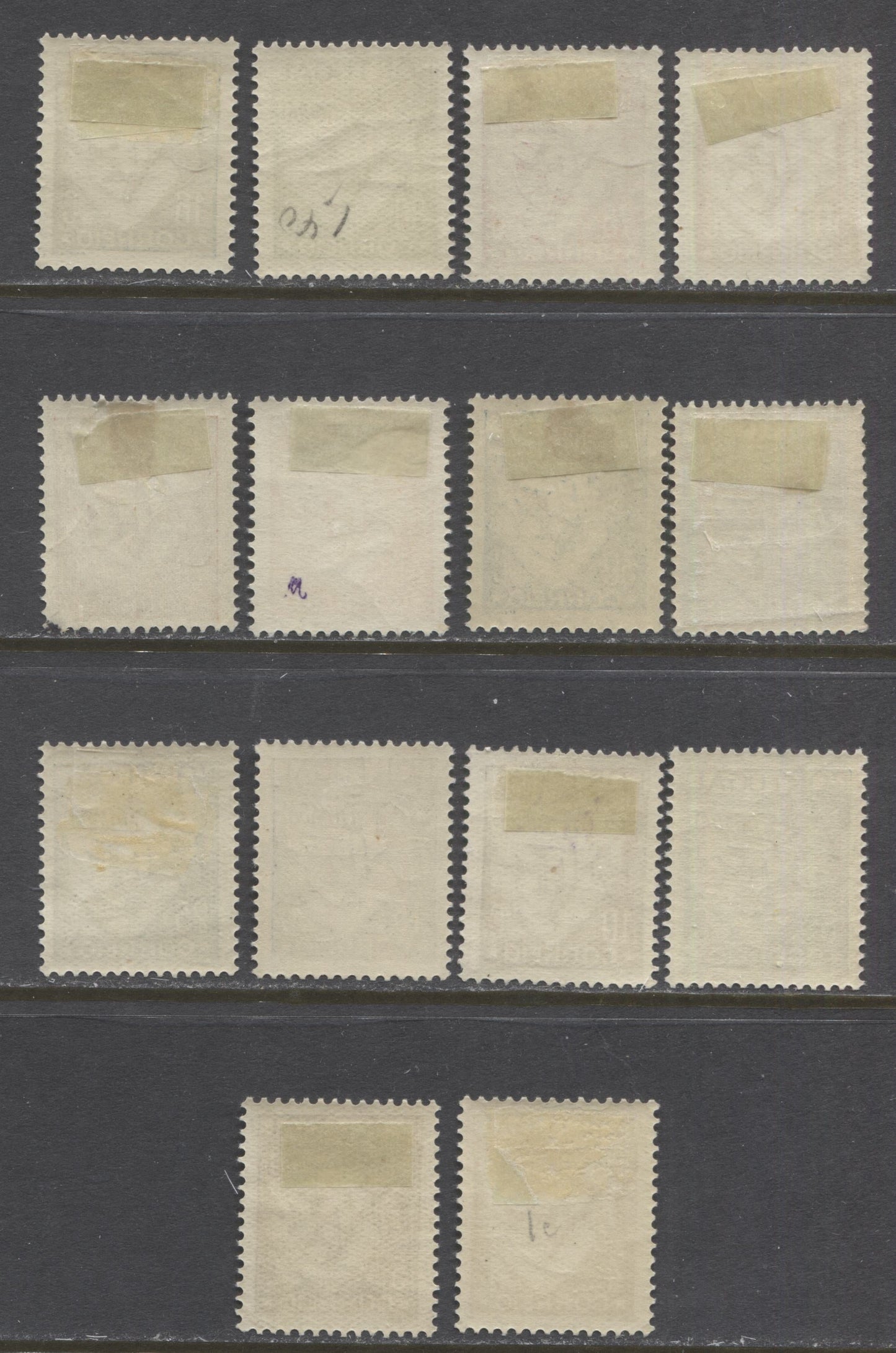 Lot 150 Portugal SC#497-510 1931-1938 Portugal Holding Lusiads Definitive Issue, A Mostly VFOG Short Set to 80c, 2022 Scott Classic Cat $22.10 USD