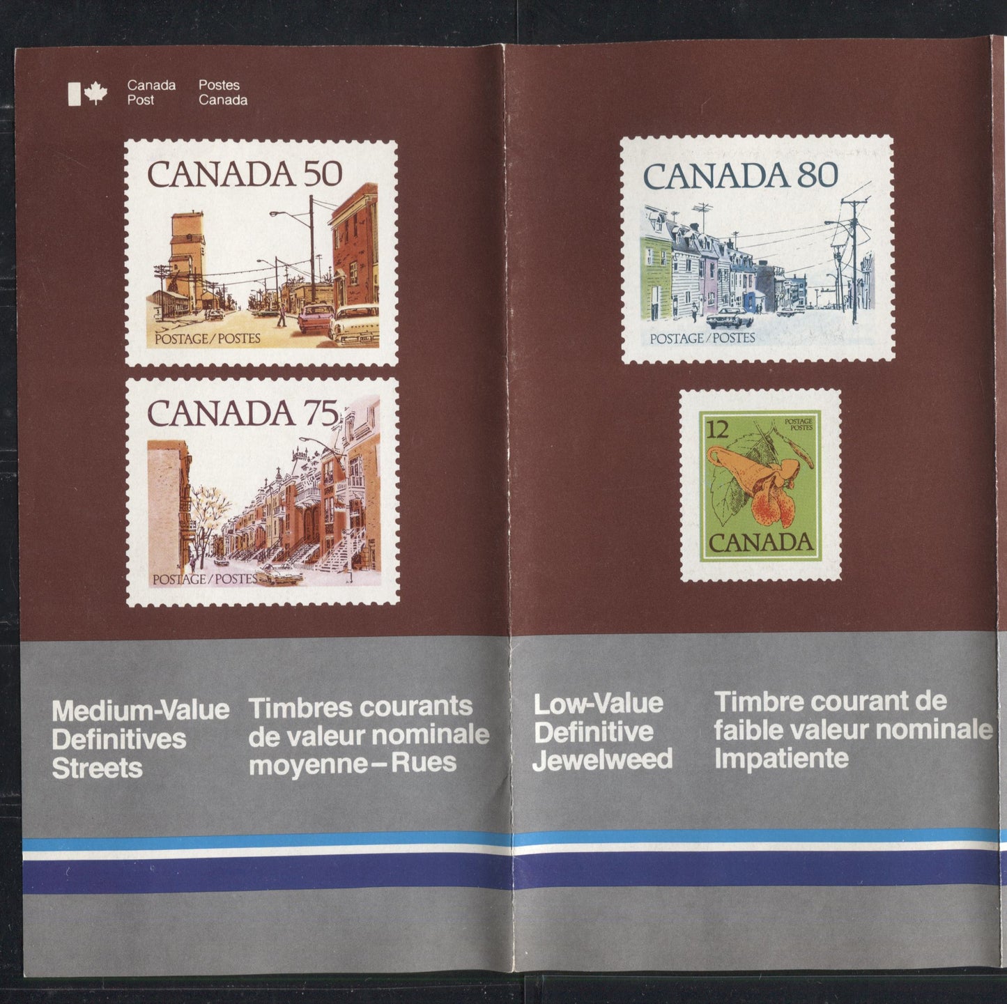 1977-1982 Environment Issue Stamp Pamphlet For the First Issue of Low, Middle And High Value Stamps