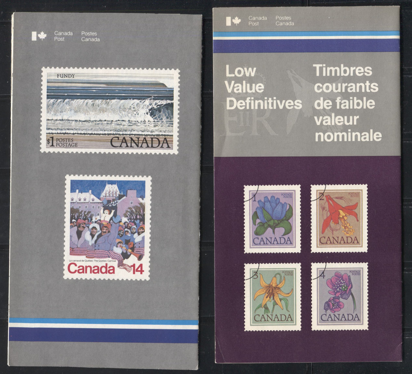 1977-1982 Environment Issue Stamp Pamphlet For the First Issue of Low, Middle And High Value Stamps