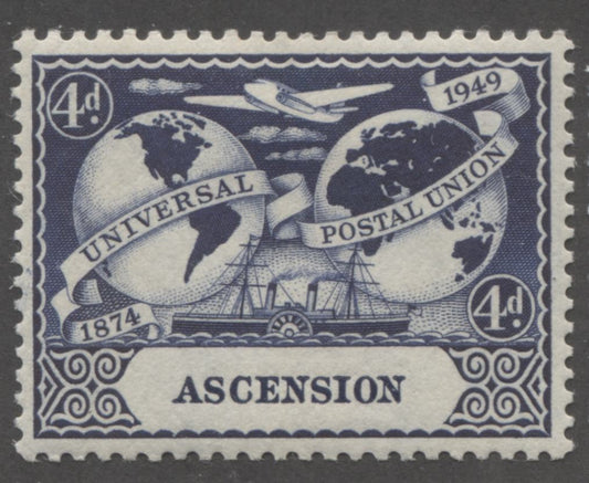 The Colours Used for the 1949 UPU Issue Common Design Stamps