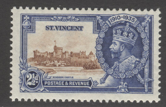 The Shades of Blue Used on Waterlow Printings of the 1935 Silver Jubilee Issue