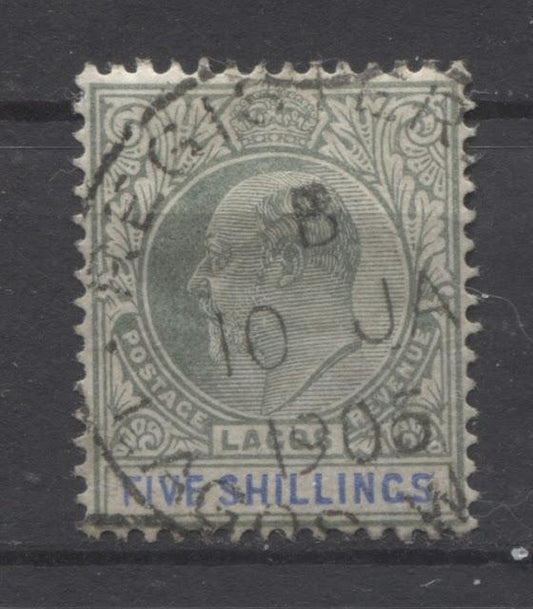 Cancellations and Postal History of the 1904 King Edward VII Issue of Lagos