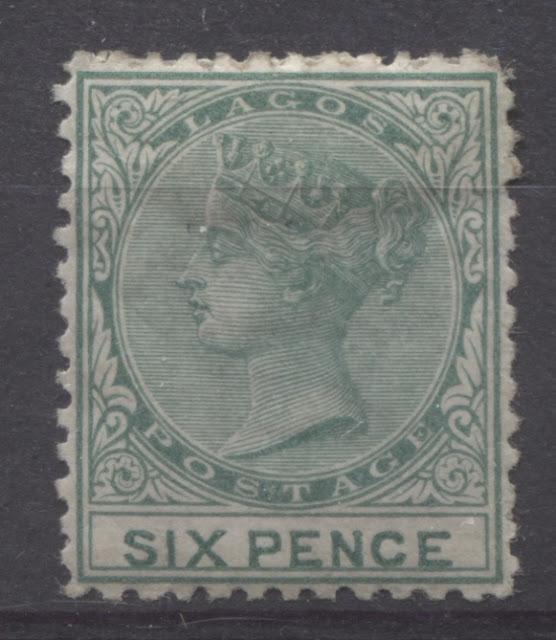 Distinguishing the Seven Printings of the 6d Green Surface Printed Lagos Stamp Watermarked Crown CC and Perforated 12.5