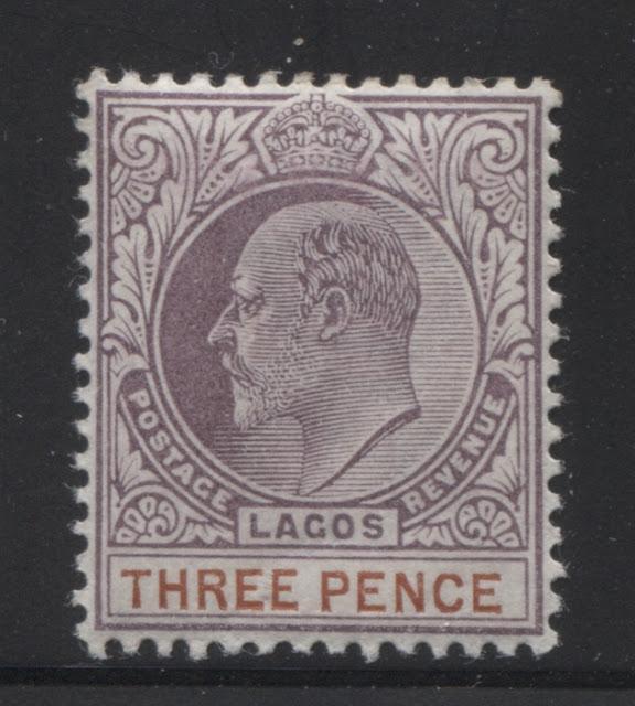 The 1904 King Edward VII Keyplate Issue of Lagos