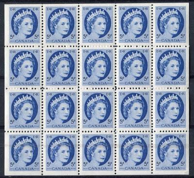 The Cello Paqs and Official Stamps of the Wilding Issue 1954-1963