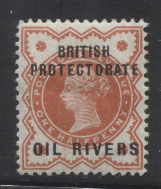 The Overprinted Great Britain Issues Of Niger Coast Protectorate 1892-1894 Part One