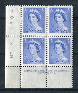 The Plate Blocks and Plate Sheets of The Karsh and Heritage Definitive Issue -1953-1967
