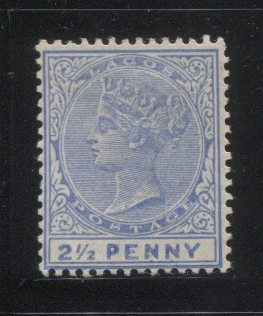 The Printings Of The 2.5d Ultramarine Queen Victoria Keyplate Stamp of Lagos 1891-1904 Part Five