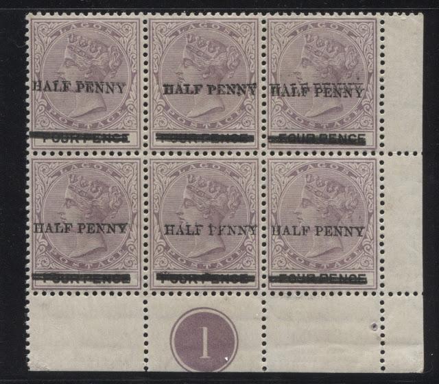 The Printings of the 4d Lilac and Black Queen Victoria Keyplate Stamp of Lagos - Part Six