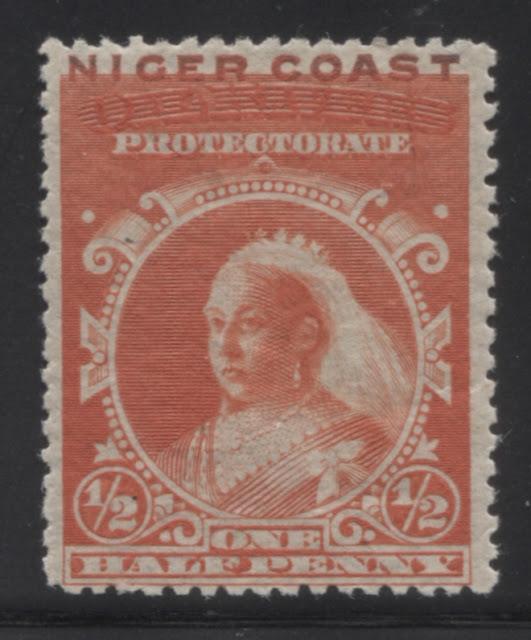 The Unwatermarked Queen Victoria First Waterlow Issue of Niger Coast Protectorate Part One
