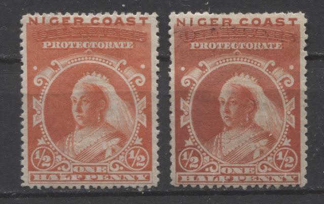 The Unwatermarked Queen Victoria First Waterlow Issue of Niger Coast Protectorate Part Two