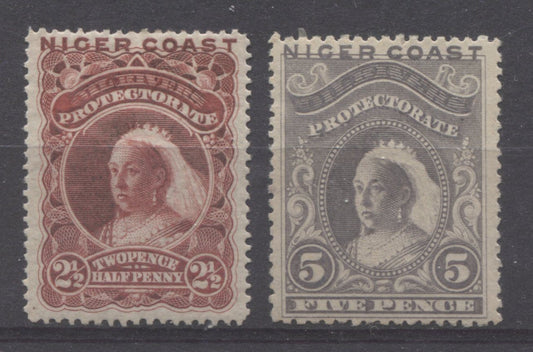 The Unwatermarked Queen Victoria Waterlow Issue of Niger Coast Protectorate Part Seven