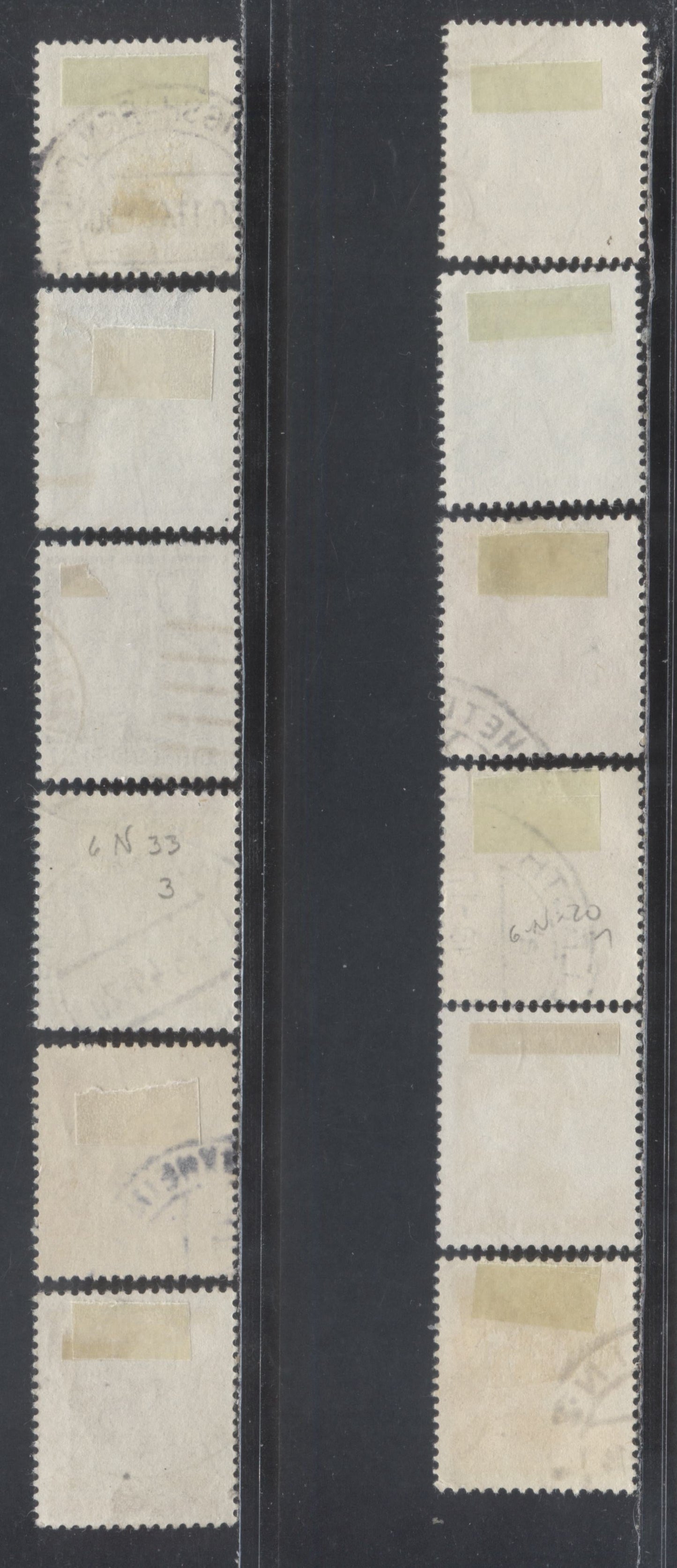 Lot 88 Germany SC#6N16-6N22 1948 Definitives, Plus Additional Shades, 12 Fine/Very Fine Used Singles, Click on Listing to See ALL Pictures, 2017 Scott Cat. $5.8 USD