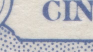 Canada #BK48aB 1954 Wildlife Issue, A Complete 25c Bilingual Booklet Made Up Of 5c Blue, One Pane Of 5+Label, Front cover IIIh, Back Cover Mi, Type II Cover, Break In Text Box At LL & Dot To UR Of Arms & Dot In Inner Line Of Shield