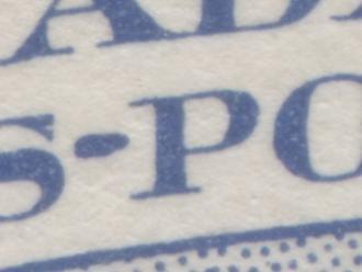 Canada #BK48aB 1954 Wildlife Issue, A Complete 25c Bilingual Booklet Made Up Of 5c Blue, One Pane Of 5+Label, Front cover IIIg, Back Cover Mi, Type II Cover, Horizontal Ribbed Paper