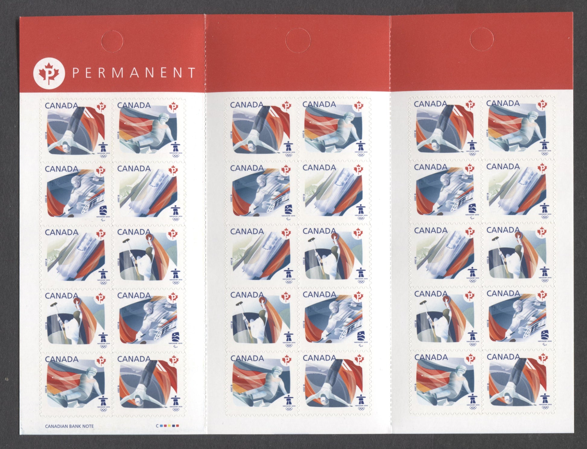 Lot 162 Canada #BK396 2009 Definitive Issue, A P(52c) Multicolored Boo –  Brixton Chrome