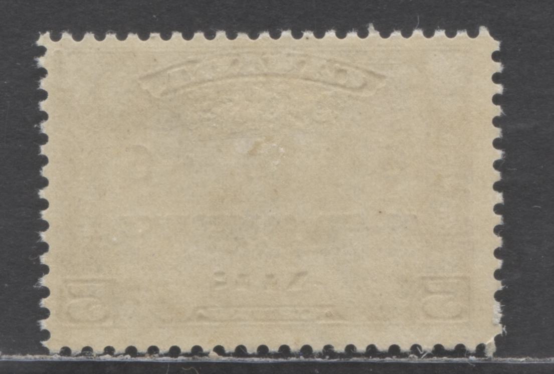 Canada #C4 6c on 5c Olive Brown Mercury with Scroll, 1932 Air Mail Issue, A FOG Single