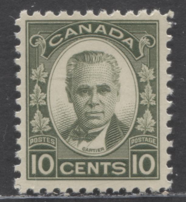 Canada #190 10c Dark Green George-Etienne Cartier, 1931 George-Etienne Cartier Issue, A VFNH Single With Cream Gum With A Satin Sheen