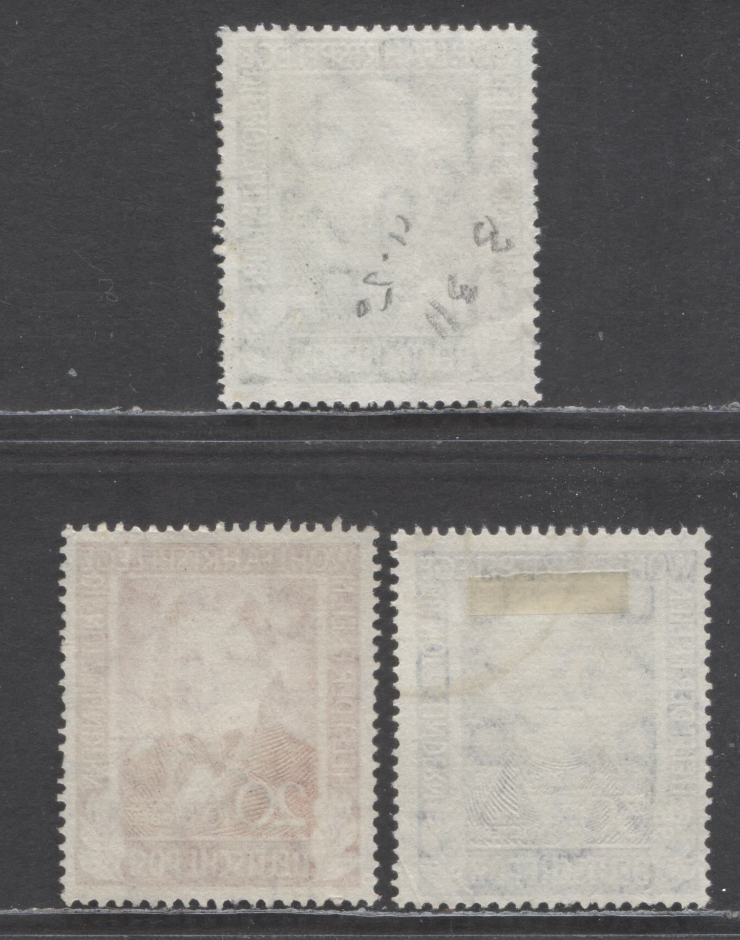 Lot 86 Germany Mi#118 (SC#B311)-120 (SC#B313) 1949 Welfare Oranizations Semi Postals, 3 Fine Used Singles, Estimated Value $75