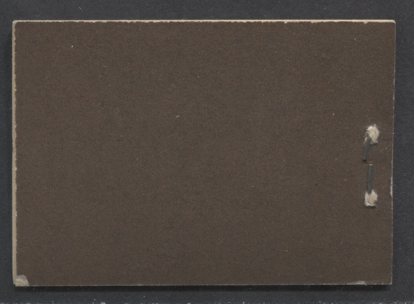 Lot 80 Canada #BK21b 25c Black Brown King George V, 1932 Medallion Issue, A FNH Booklet With 2 Panes Of 6, Type 2 Slogans on Inside Cover