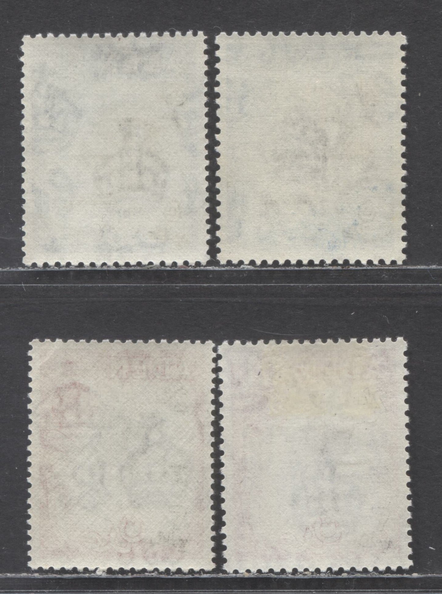 Lot 48 Aden SC#57-58A 1953-1959 Queen Elizabeth II Definitives, 4 VFOG Singles, Click on Listing to See ALL Pictures, Estimated Value $17