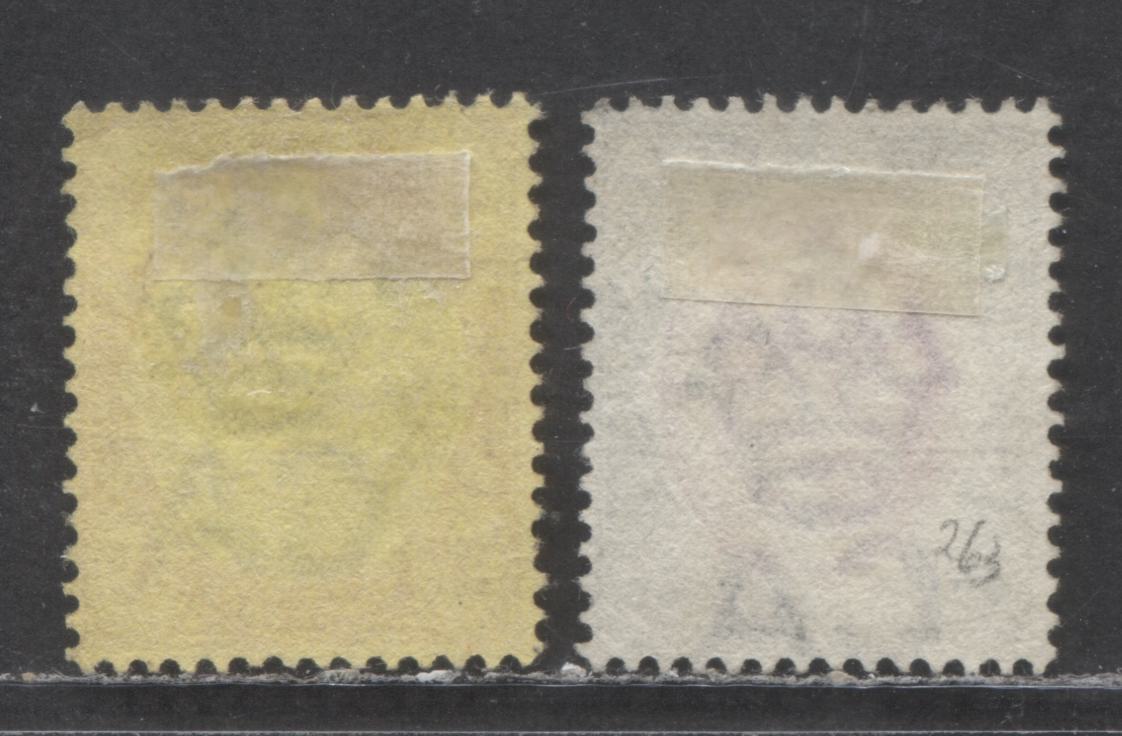 Lot 478 Transvaal SC#263-264 1902-1903 Edward VII Issue, Crown CA Wmk, 2 Very Fine Used Singles, Click on Listing to See ALL Pictures, 2022 Scott Classic Cat. $69