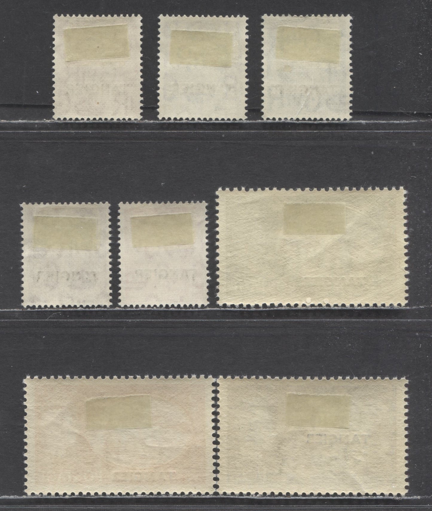 Lot 501 Tangier SC#550/558 1950-1951 KGVI & Festival Issues, 8 VFOG Singles, Click on Listing to See ALL Pictures, Estimated Value $30