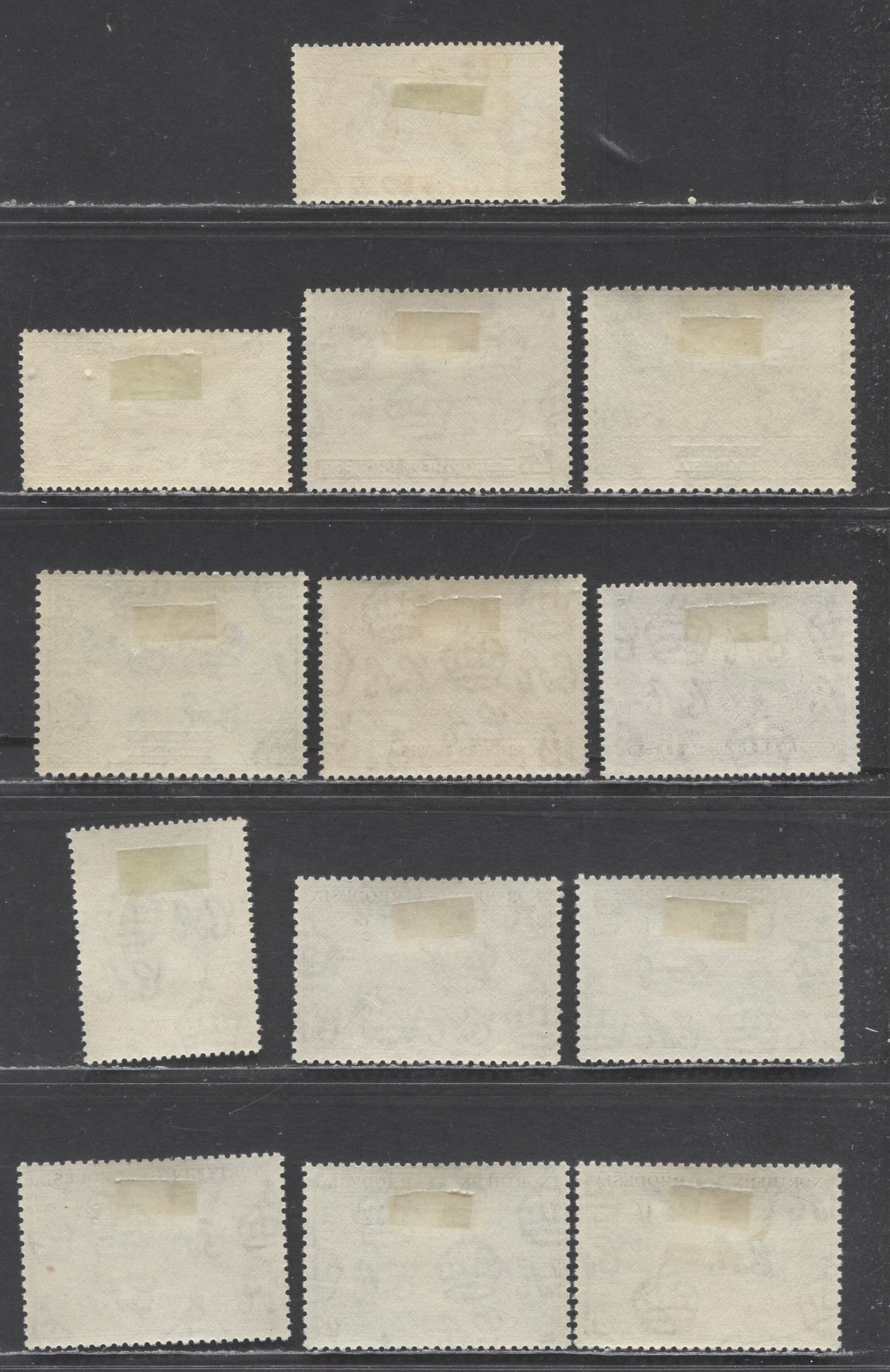 Lot 88 Northern Rhodesia SC#46/60 1946-1953 Peace - Cecil Rhodes, 13 VFOG Singles, Click on Listing to See ALL Pictures, Estimated Value $6