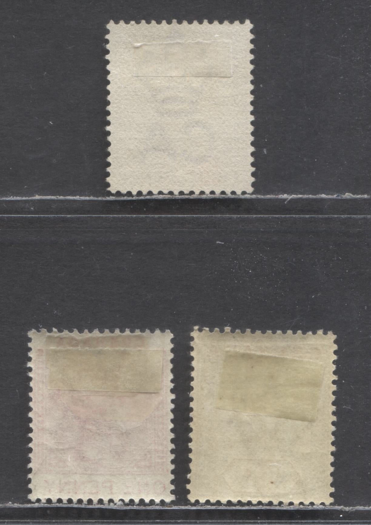 Lot 60 Grenada SG#30/46 1887-1899 Queen Victoria Keyplates & Surcharge Issues, Surcharge Has No Gum, 3 VFOG & Unused Singles, Click on Listing to See ALL Pictures, Estimated Value $33