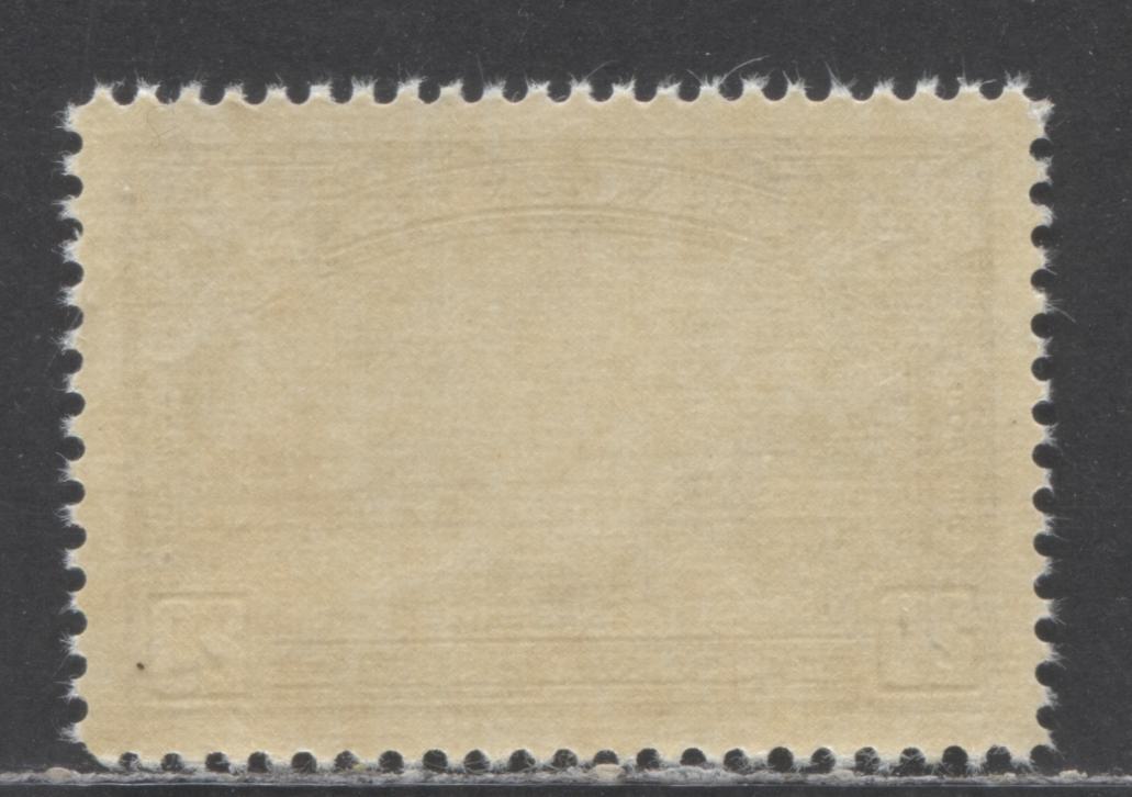 Lot 131 Canada #225 20c Olive Green Niagara Falls, 1935 Pictorial Issue, A VFNH Single On Horizontal Ribbed Paper With Semi Glossy Cream Gum