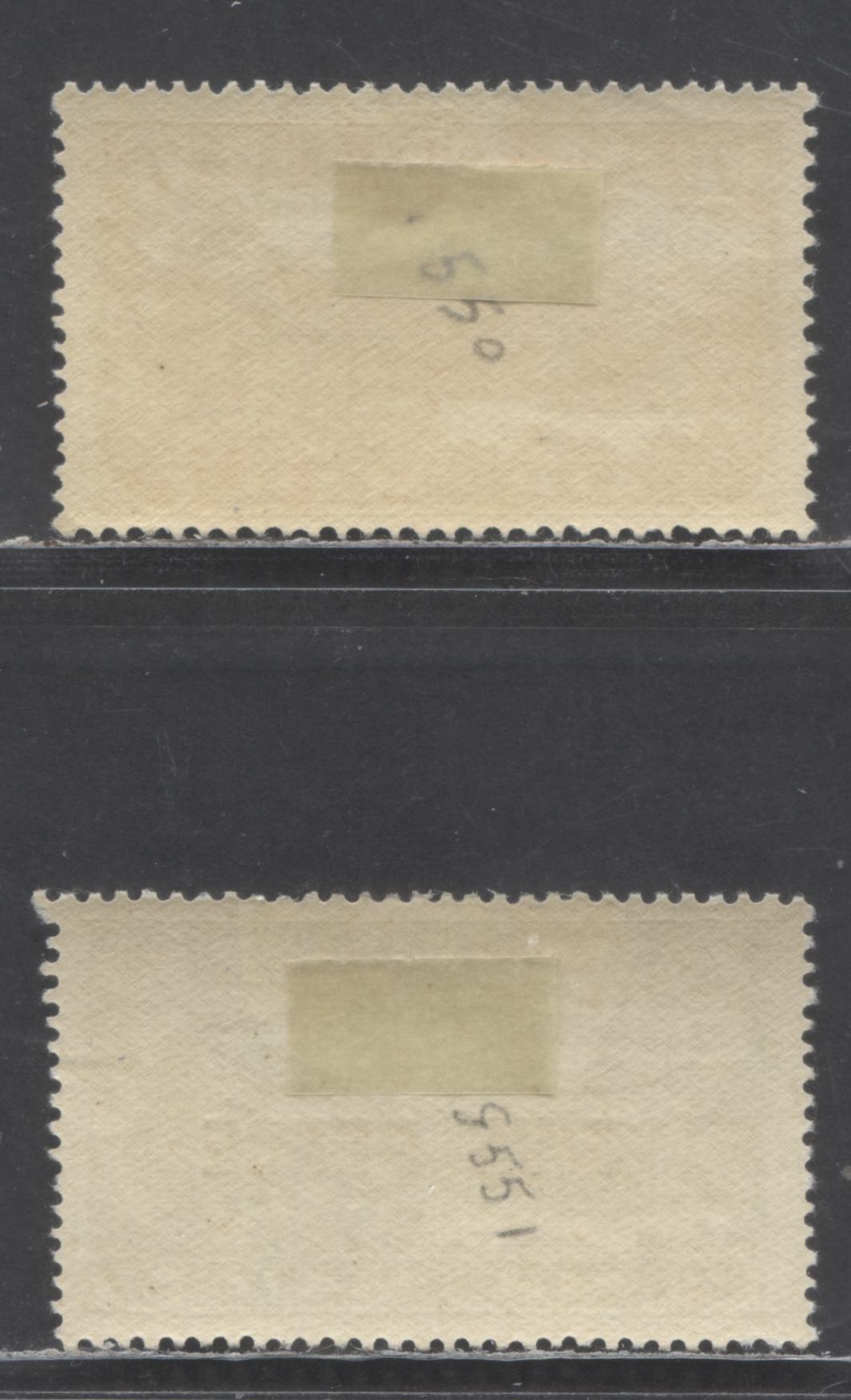 Lot 96 New Zealand SC#C3-C4 1931 Airmail Issue, 2 F/VFOG Singles, Click on Listing to See ALL Pictures, Estimated Value $40