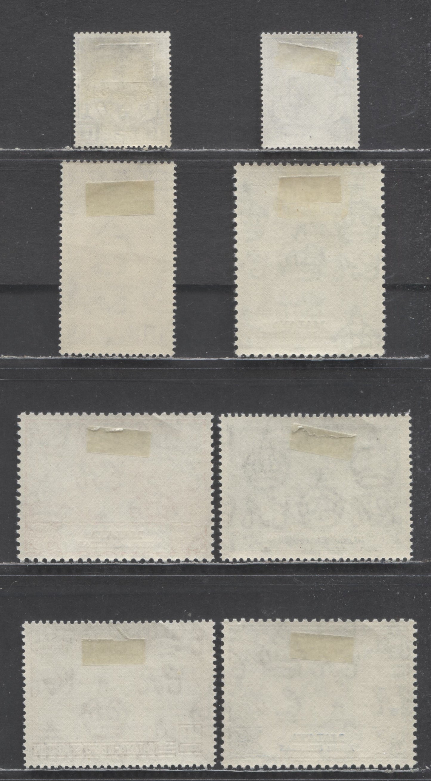 Lot 60 Malaya SC#36/62 1948-1955 Arms Keyplate, Silver Wedding & UPU Issues, 8 VFOG Singles, Click on Listing to See ALL Pictures, Estimated Value $20