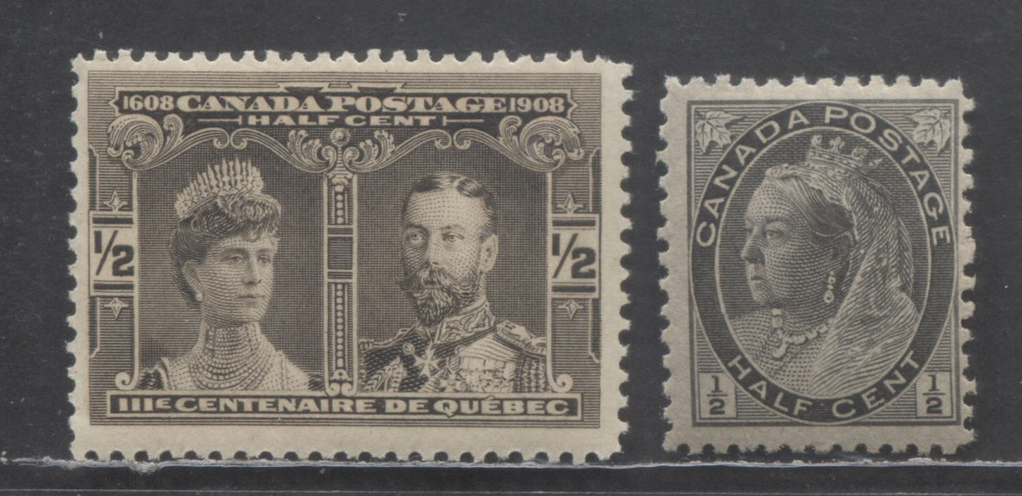 Lot 323 Canada #74, 96 1/2c Gray Black & Black Brown Queen Victoria ...