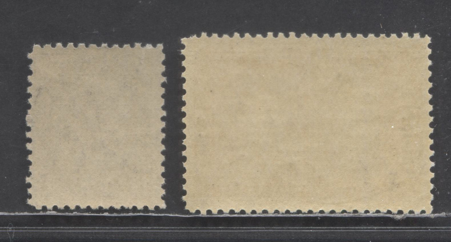 Canada #74, 96 1/2c Gray Black & Black Brown Queen Victoria & Prince/Princess Of Wales, 1898-1908 Numeral & Quebec Tercentenary Issues, 2 FNH Singles