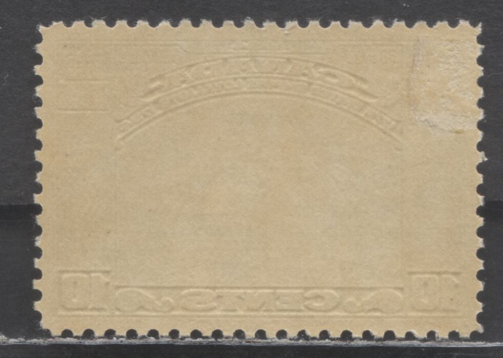Canada #209 10c Gray Olive Loyalists Statues, 1934 Loyalists Issue, A VFOG Single With Deep Cream Gum