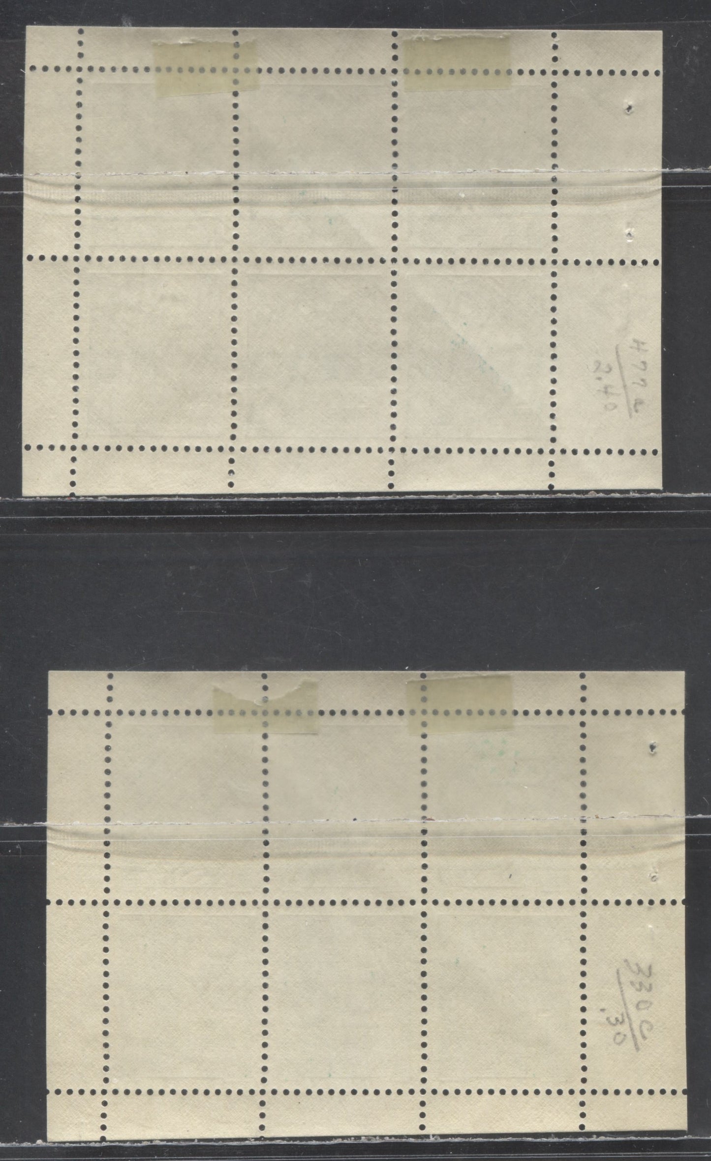 Lot 63A German Democratic Republic SC#330c/477b 1957-1960 Pictorial Definitives, 2 VFOG Booklet Panes Of 6, Click on Listing to See ALL Pictures, Estimated Value $6