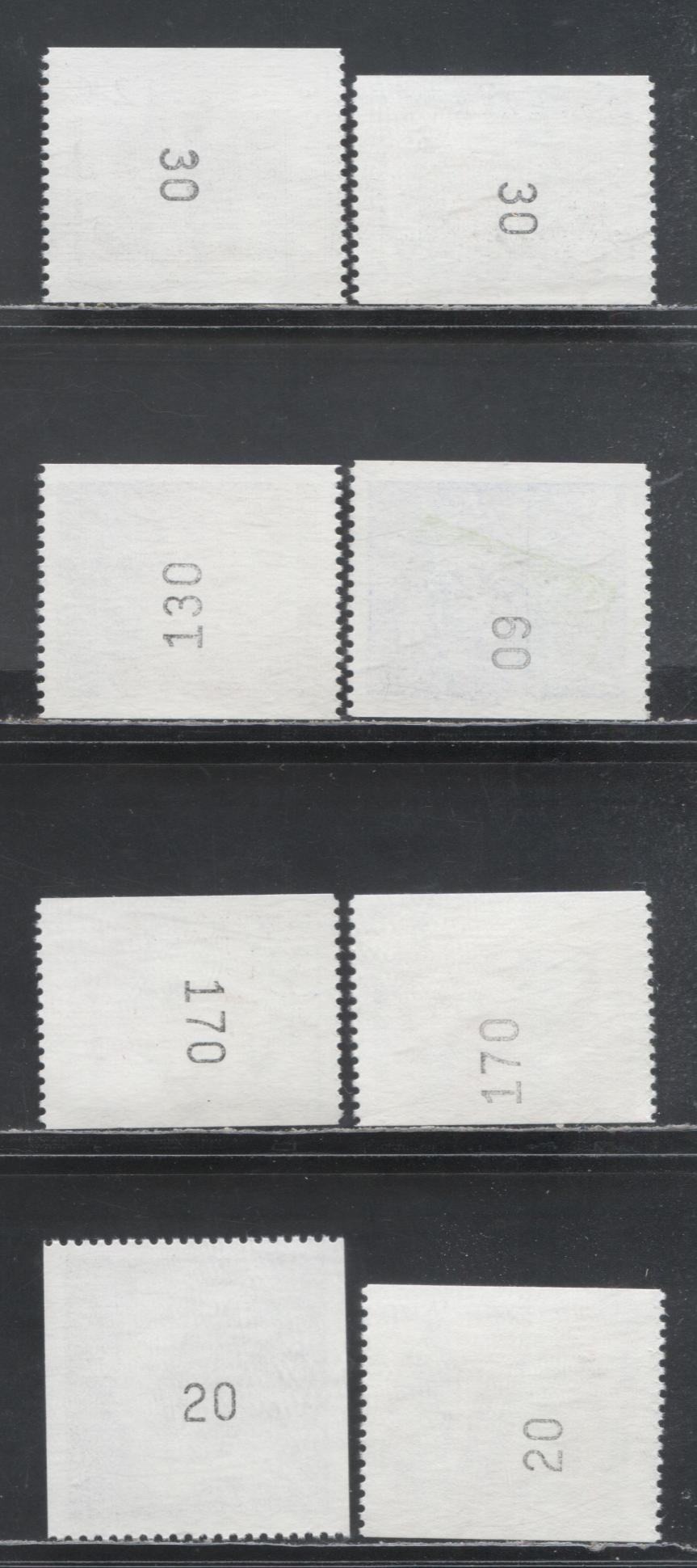 Lot 93 Sweden SC#1928/2120 1992-2009 Wildlife Definitives - 1995 Joining European Union Issues, With Control Numbers On Back, 8 VFNH Singles, Click on Listing to See ALL Pictures, Estimated Value $16