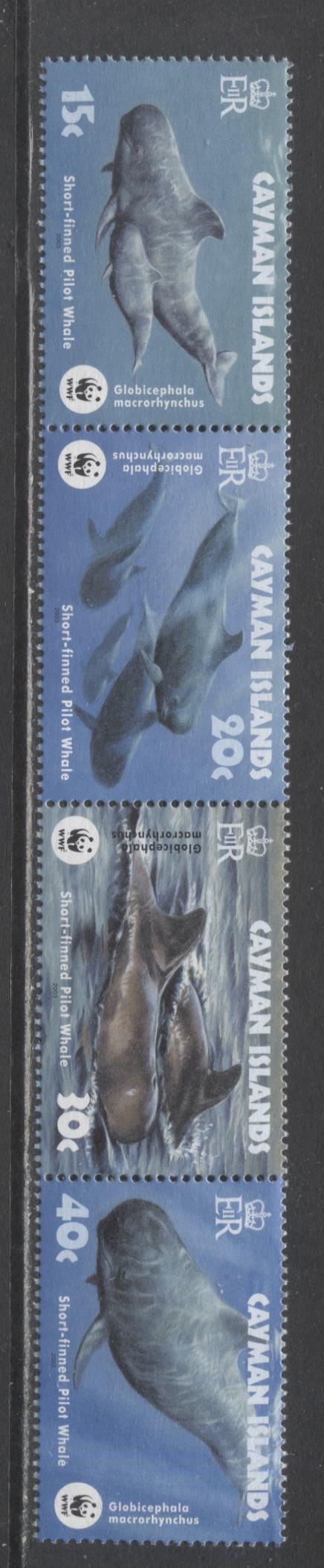 Lot 155 Cayman Islands SC#902-905 2003 WWF Issue, A VFNH Strip Of 4, Click on Listing to See ALL Pictures, 2017 Scott Cat. $7