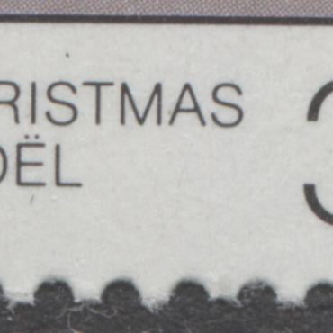 Lot 366 Canada #871var 35c Multicoloured McGill Cab, 1980 Christmas Issue, A VFNH Single, Small Black Dot Above "S" Of Christmas, NF/NF Paper, Tertiary