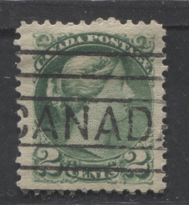 Lot 210 Canada #36i 2c Green Queen Victoria, 1870-1897 Small Queen Iss ...