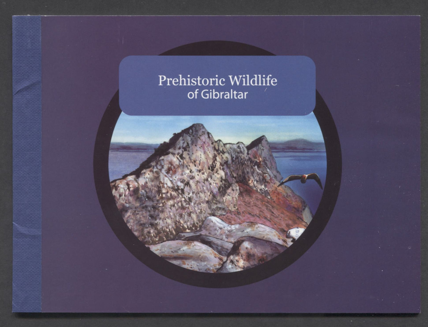 Lot 15 Gibraltar SC#1102a  2007 Prehistoric Wildlife Issue, A VFNH Complete Booklet Of 12, Click on Listing to See ALL Pictures, 2017 Scott Cat. $34