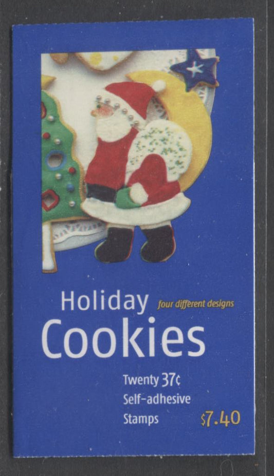 Lot 214 United States SC#3960b-d 37c Multicolored 2005 Christmas Issue, A VFNH Booklet Of 20, Click on Listing to See ALL Pictures, 2017 Scott Cat. $30