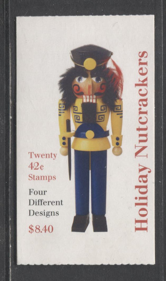 Lot 235 United States SC#4363b 42c Multicolored 2008 Nutcracker Issue, A VFNH Booklet Of 20, Click on Listing to See ALL Pictures, 2017 Scott Cat. $20