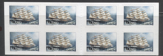 Lot 291 Aland SC#214a 55c Multicolored 2003 Museum Ship Issue, A VFNH Booklet Of 8, Click on Listing to See ALL Pictures, 2017 Scott Cat. $25