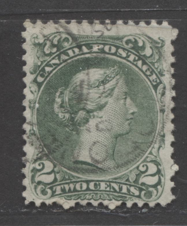 Lot 431 Canada #24iv 2c Green Queen Victoria, 1868-1897 Large Queen Is ...