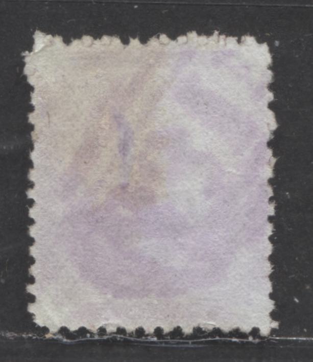 Lot 505 Sierra Leone #5 3d Violet Queen Victoria, 1872 Unwatermarked Surface Printed Issue , A Fine Used Single VF Appearance, SON B31 Cancel, Small Thin