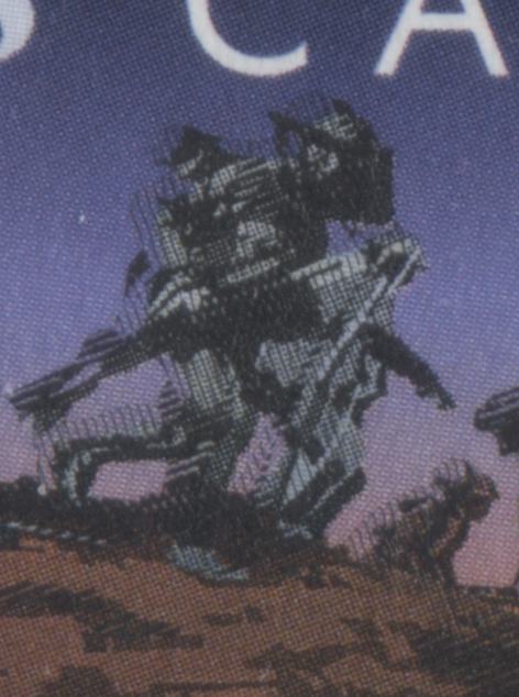 Canada #1250avar 38c Multicoloured Princess Patricia's Infantry & Royal 22 Regiment, 1989 Regiments Issue, 2 VFNH Vertical Pairs DF/DF Peterborough Paper, Alternate Stamps Showing Doubling Due To Leftward and Rightward Shift of Black